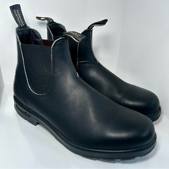 ✨SOLD✨Blundstone Men's Black Leather Classic Casual Boots, Excellent New Co - Picture 3 of 8
